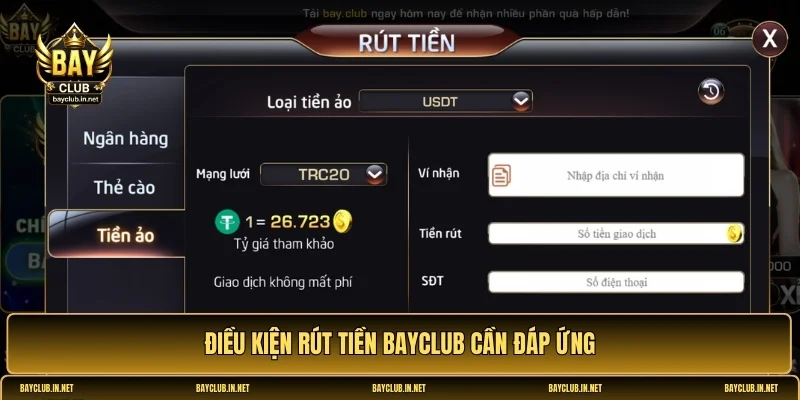 rút tiền Bayclub