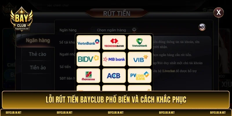 Rút tiền Bayclub